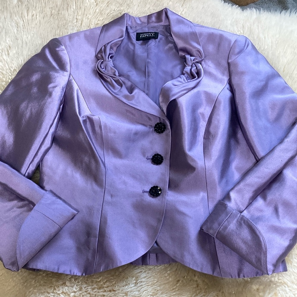 Lavender elegant blouse size 8